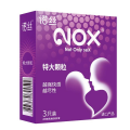 3枚诺丝安全套避孕套[特大颗粒]