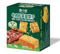 75g雅小焙牛肉松夹层饼干#